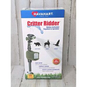 Havahart Critter Ridder Motion Activated Sprinkler Water Animal Repellent NEW